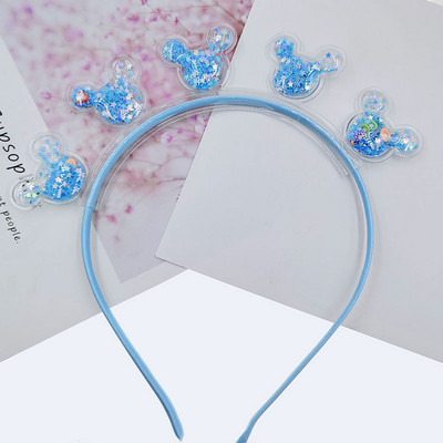 Skaidrios greito smėlio galvos juostos vaikams Vaikams Mergaitėms Mados Blizgučiai Blizgučiai Dantukai Plaukų juostelės Žiedeliai Plaukų lankeliai Plaukų Priedai