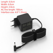 Gyors notebook töltő 19V 2.37A 45W 4.0x1.35mm hálózati adapter ASUS VivoBook F540L F541U X540L X540Y X540S X541UA X553M Zenbohoz