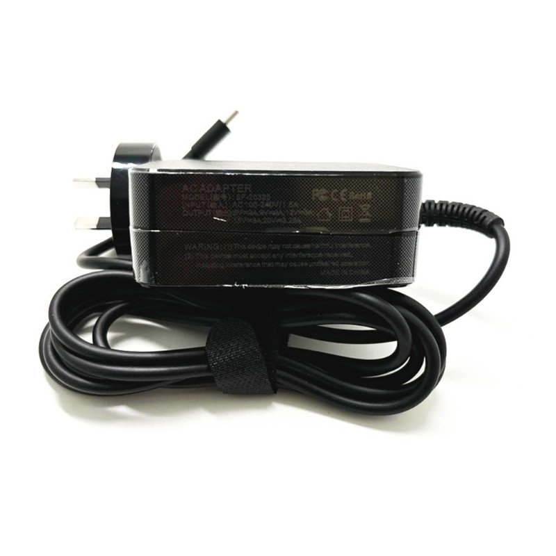 65 W nešiojamojo kompiuterio įkroviklis PD greito įkrovimo adapteris C tipo USB jungtis 100–240 V 5 V 12 V 15 V 20 V 3,25 A nešiojamojo kompiuterio kintamosios srovės adapteris K1KF