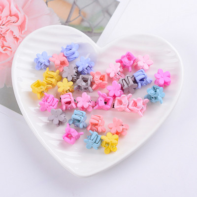 10 vnt Vasaros mini plaukų žnyplės, skirtos kūdikiams Gilrs Animaciniai filmai Triušio vaisiai Krabų plaukų segtukai Vaikiški galvos apdangalai Madingi aksesuarai