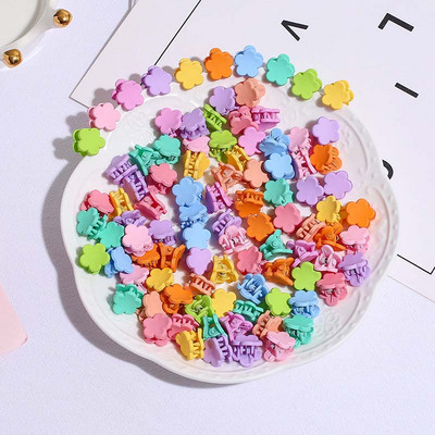 10 vnt Vasaros mini plaukų žnyplės, skirtos kūdikiams Gilrs Animaciniai filmai Triušio vaisiai Krabų plaukų segtukai Vaikiški galvos apdangalai Madingi aksesuarai