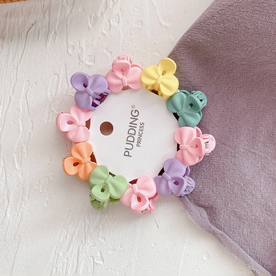 10 vnt Vasaros mini plaukų žnyplės, skirtos kūdikiams Gilrs Animaciniai filmai Triušio vaisiai Krabų plaukų segtukai Vaikiški galvos apdangalai Madingi aksesuarai