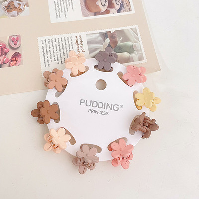 10 vnt Vasaros mini plaukų žnyplės, skirtos kūdikiams Gilrs Animaciniai filmai Triušio vaisiai Krabų plaukų segtukai Vaikiški galvos apdangalai Madingi aksesuarai