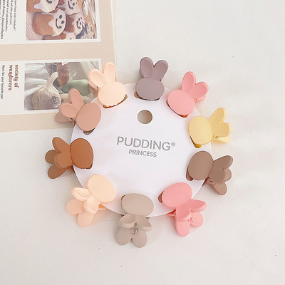 10 vnt Vasaros mini plaukų žnyplės, skirtos kūdikiams Gilrs Animaciniai filmai Triušio vaisiai Krabų plaukų segtukai Vaikiški galvos apdangalai Madingi aksesuarai