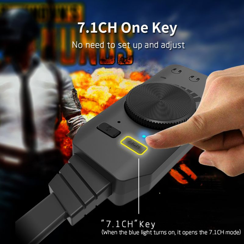 T3EB GS3 virtuali 7.1 kanalo garso plokštės keitiklio adapteris išorinis USB 3,5 mm ausinių stereofoninis stalinis nešiojamasis kompiuteris