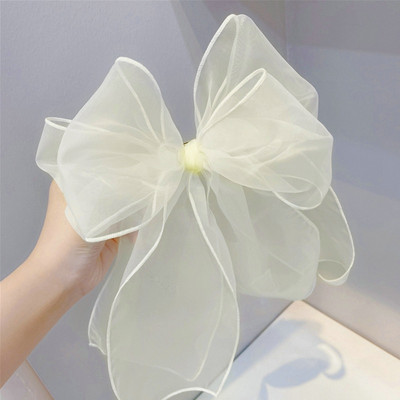 Dvigubo tinklelio lanko plaukų segtukas šoninėje Vienspalvių plaukų žnyplės temperamento plaukų segtukai Moterų mergaičių plaukų aksesuarai 2023 m. vasaros mada