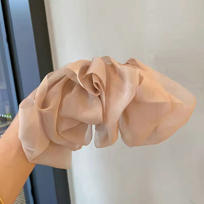 Dvigubo tinklelio lanko plaukų segtukas šoninėje Vienspalvių plaukų žnyplės temperamento plaukų segtukai Moterų mergaičių plaukų aksesuarai 2023 m. vasaros mada