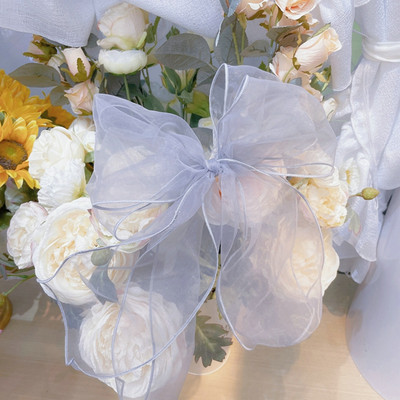 Dvigubo tinklelio lanko plaukų segtukas šoninėje Vienspalvių plaukų žnyplės temperamento plaukų segtukai Moterų mergaičių plaukų aksesuarai 2023 m. vasaros mada