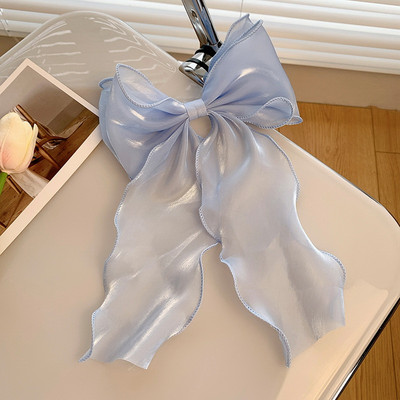 Dvigubo tinklelio lanko plaukų segtukas šoninėje Vienspalvių plaukų žnyplės temperamento plaukų segtukai Moterų mergaičių plaukų aksesuarai 2023 m. vasaros mada