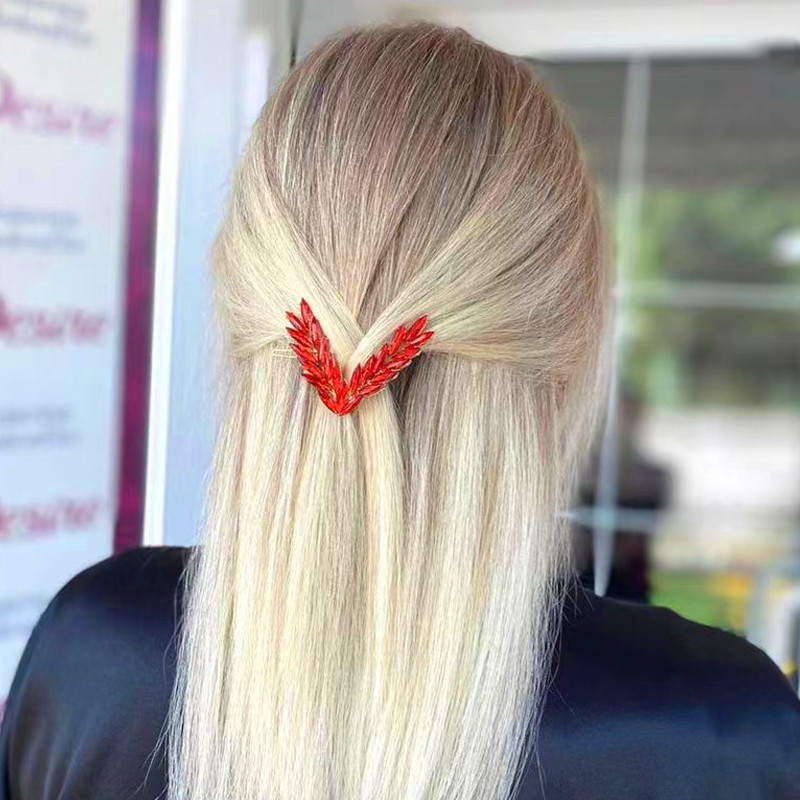 Naujos Moterys, spindinčios krištolo krištolinio akmens prabangūs plaukų segtukai, segtukai, plaukų aksesuarai, galvos apdangalai, mergaičių mados, dovanų papuošalai