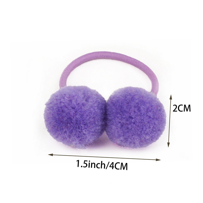 20 vnt. Mergaičių plaukų burbuliukai elastiniai plaukams guminės juostelės virviniai kaklaraiščiai kamuoliukai arklio uodegos laikikliai vaikams, mažiems mergaitėms, vaikams, plaukų aksesuarai