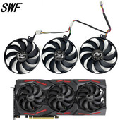 FDC10H12S9-C T129215SU 7 kontaktų GPU plokštės aušinimo ventiliatoriai, skirti ASUS ROG STRIX-GeForce RTX 2070 2080 SUPER Ti GAMING RTX2080 RTX2080Ti ventiliatoriui