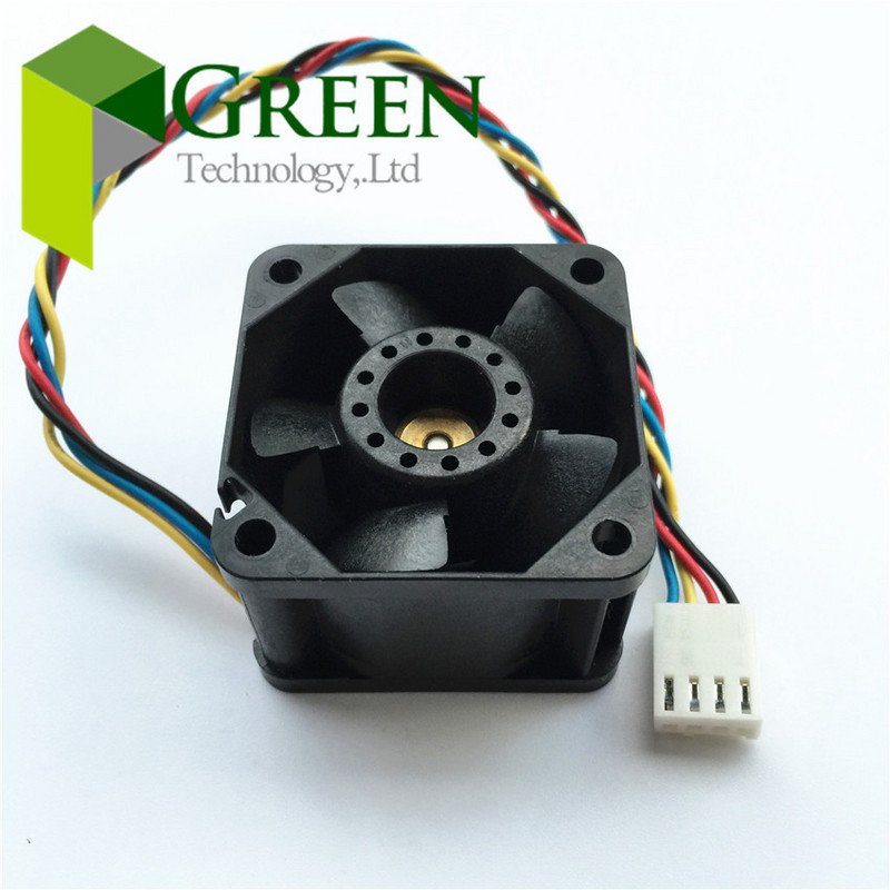 San Ace 40 1U 40 x40x28mm serverio ventiliatorius 9PH0412P3J033 4028 40MM serverio korpuso aušinimo ventiliatorius 12V 0,35A su 4 kontaktais