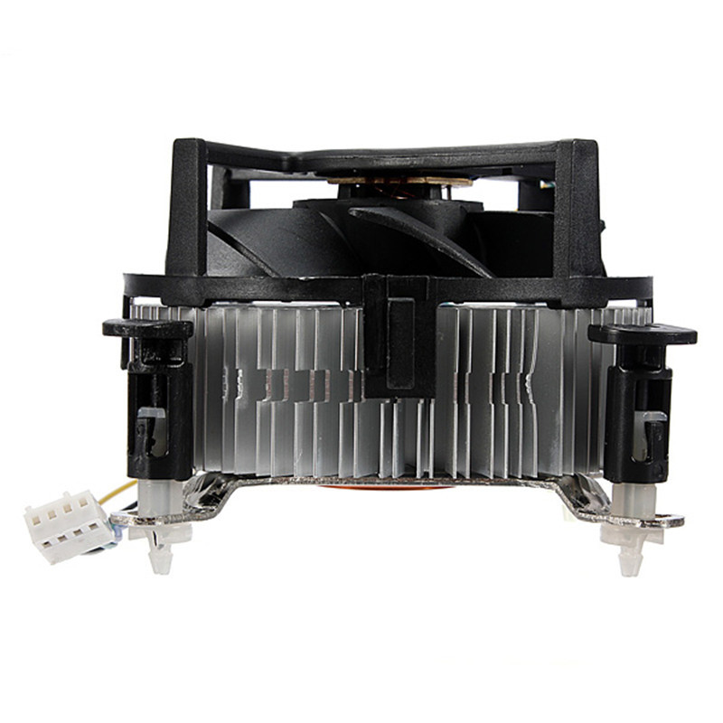 Medžiaga CPU aušintuvas Tylus tylus aušinimo ventiliatorius 775/1155/1156 Naujausias aukštos kokybės aliuminis kompiuteriniam kompiuteriui 4PIN