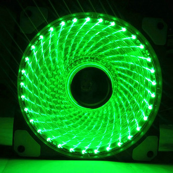 ARSYLID 33 LED 12cm Θήκη ανεμιστήρα σασί Ηλιακός ανεμιστήρας Αθόρυβος ανεμιστήρας Μπλε πράσινο κόκκινο λευκό φως Τροφοδοτικό