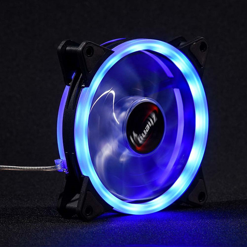 120x120 mm nutildyti RGB LED žibintai kompiuterio korpuso aušinimo ventiliatoriaus aušintuvo šilumos išsklaidymo įrankis