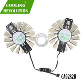 2 ks/sada GA92S2H 4PIN GTX960/GTX970 VGA GPU chladič ventilátora pre grafickú kartu MAXSUN JETSTREAM GTX960 GTX980 4G / GTX980TI