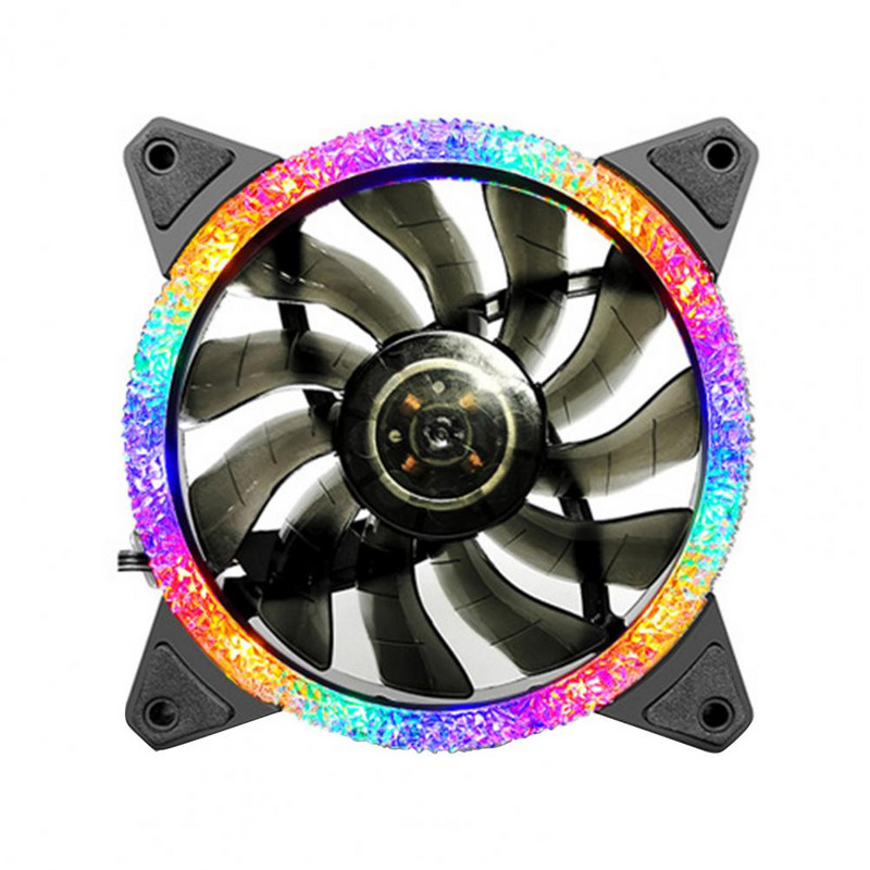 Kontrola temperature 12 cm za ured RGB Ventilator Kontrola temperature 12 cm za ured