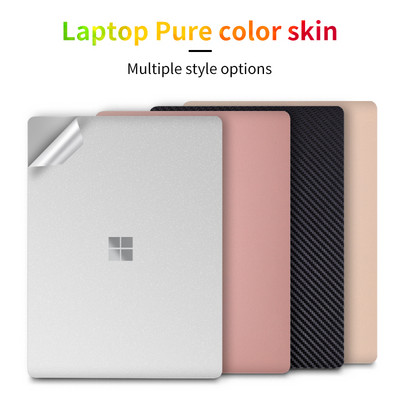 Teljesen védőburkolatok Surface go2 3 Laptop 3 /4/5 13,5 15 hüvelykes vinil matrica 2 könyvhöz 13,5 15 egyszínű Egyszerűség