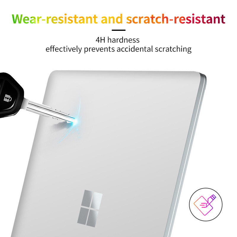 Visiškai apsauginiai paviršiai, skirti „Surface go2“ 3 nešiojamasis kompiuteris 3 /4/5 13,5 15 colių vinilo lipdukas 2 knygai 13,5 15 vienspalvis Paprastumas