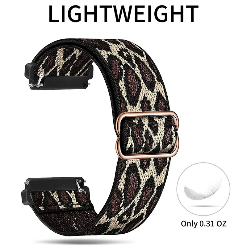 20 22 mm-es új rugalmas nylon szíj Garmin Vivoactive 3 Musichoz 4 Venu Sq 2 sportóra szíj hurok Forerunnerhez 245 255 158