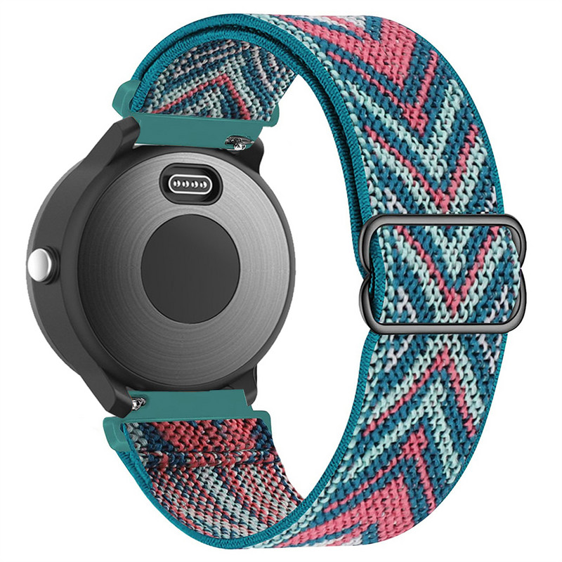 20 22 mm-es új rugalmas nylon szíj Garmin Vivoactive 3 Musichoz 4 Venu Sq 2 sportóra szíj hurok Forerunnerhez 245 255 158