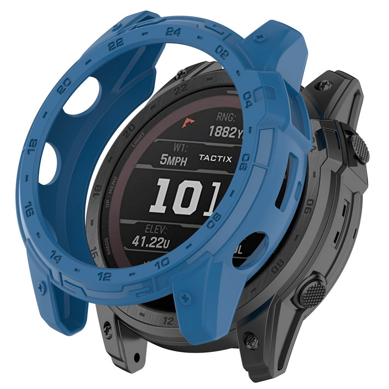 JKER TPU kaitseümbrise kate Garmin Fenix 7X / Tactix 7 Pro / Enduro 2 Smart Watchi pehme kaitsekatte korpuse tarvikule
