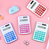 Mini Calculator Calculator portabil pentru copii Candy Color Design Drăguț 8 cifre LED Calculatrice Calculator student