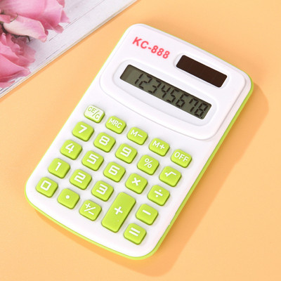 Mini Calculator Calculator portabil pentru copii Candy Color Design Drăguț 8 cifre LED Calculatrice Calculator student