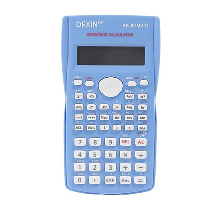 Αριθμομηχανή Χειρός Πολυλειτουργική οθόνη 2 γραμμών Ψηφιακή επιστημονική αριθμομηχανή LCD για σχολικά χαρτικά γραφείου Οικονομικών