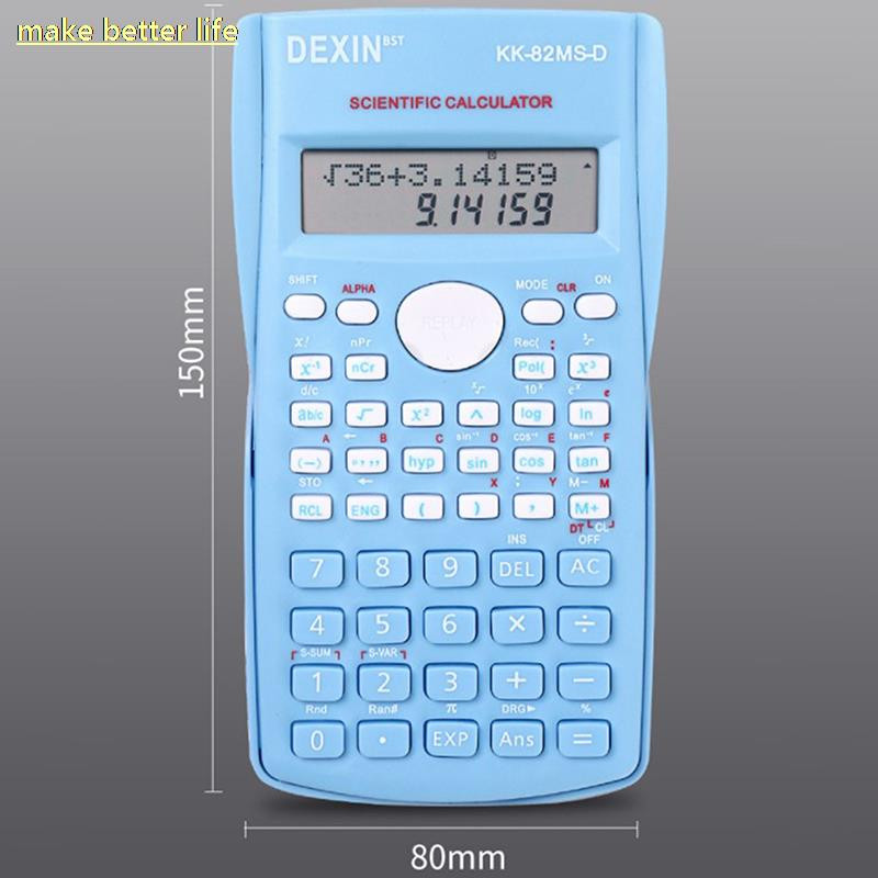 Σχολική Μηχανική Επιστημονική Αριθμομηχανή Students Stationary Calculating Tools Exam Creative Color Calculator