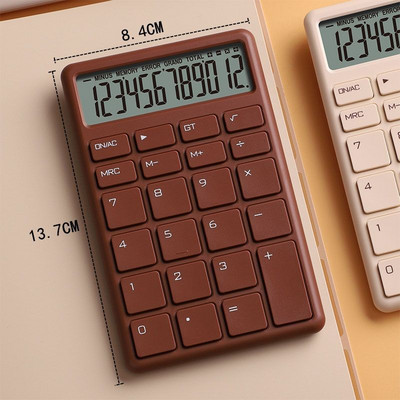 Studentų skaičiuotuvas Paprasto dizaino pagrindinis skaičiuotuvas Didelio jautrumo mygtukas Nešiojamas skaičiuotuvas Studentų raštinės reikmenys