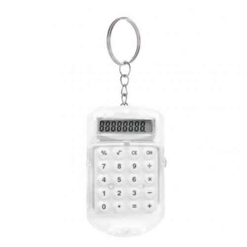Naujas nešiojamas mini apverčiamas skaičiuotuvas, pakabinamas raktų pakabukas raktų pakabukas raktų laikiklis dovanų Calculadora Kawaii