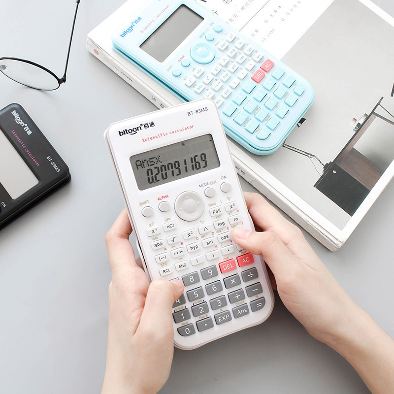 Klasszikus diakalkulátor Diákvizsga Irodai számológép Tudományos funkció Hordozható többfunkciós, nagy képernyős számológép