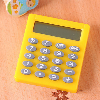 Анимационен джобен мини калкулатор Ръчен джобен тип батерии с монети Калкулатор Носете екстри Calculadoras Училищен офис