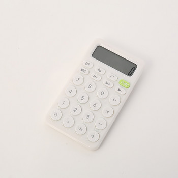 Електронен калкулатор Помощно средство за обучение по математика Многоцветен с бутон Батерия Преносим джобен калкулатор за домашен офис Деца