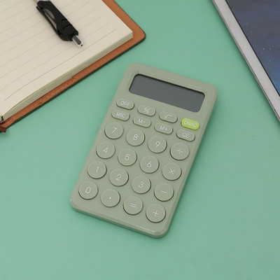 Ηλεκτρονική Αριθμομηχανή Βοήθημα εκμάθησης μαθηματικών Muti-Color με Κουμπί Μπαταρία Φορητή Αριθμομηχανή τσέπης για παιδιά στο σπίτι στο γραφείο