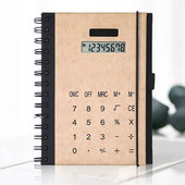 Ledger Calculator Notebook Calculator Combo su rašikliu Saulės studentų finansai Taikoma didelio ekrano verslo dovanų skaičiuoklė