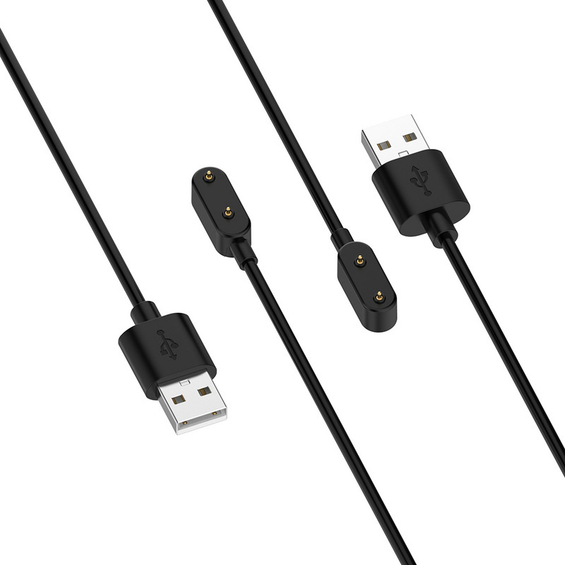 1-meetrine USB-laadimiskaabli toiteadapter B4 / Huawei Band 7 6 / Kella sobivuse / Honor Band 6 nutikella laadija andmejuhtme hoidmiseks