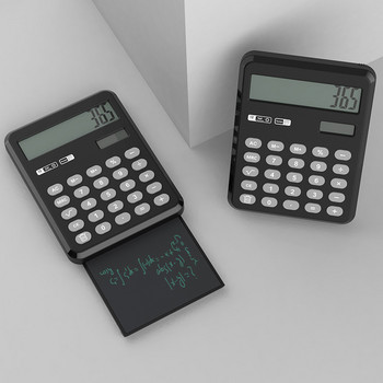 2021 Handwriting Board Calculator Pull-out 12-ψήφιος Solar Calculator Διπλή τροφοδοσία Συμπαγής φορητή αριθμομηχανή μεγάλης οθόνης