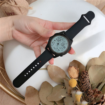 Λουράκι σιλικόνης 18 mm 20 mm 22 mm για Garmin Vivoactive 4S Smart Watch Strap Texture Βραχιόλι αντικατάστασης ζώνης ρολογιού TSFH