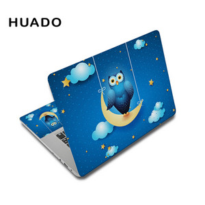 Animacinio filmo pelėda nešiojamojo kompiuterio lipdukas 15.6 nešiojamojo kompiuterio lipdukas, 17.3 nešiojamojo kompiuterio apvalkalas, skirtas Macbook pro 15/ xiaomi air 13.3/ lenovo/asus