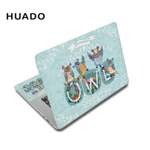 Animacinio filmo pelėda nešiojamojo kompiuterio lipdukas 15.6 nešiojamojo kompiuterio lipdukas, 17.3 nešiojamojo kompiuterio apvalkalas, skirtas Macbook pro 15/ xiaomi air 13.3/ lenovo/asus
