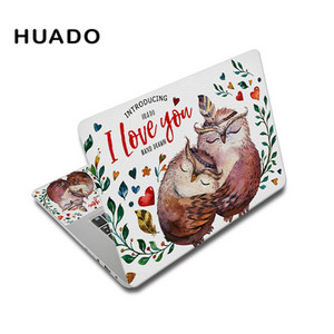 Animacinio filmo pelėda nešiojamojo kompiuterio lipdukas 15.6 nešiojamojo kompiuterio lipdukas, 17.3 nešiojamojo kompiuterio apvalkalas, skirtas Macbook pro 15/ xiaomi air 13.3/ lenovo/asus