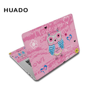 Animacinio filmo pelėda nešiojamojo kompiuterio lipdukas 15.6 nešiojamojo kompiuterio lipdukas, 17.3 nešiojamojo kompiuterio apvalkalas, skirtas Macbook pro 15/ xiaomi air 13.3/ lenovo/asus