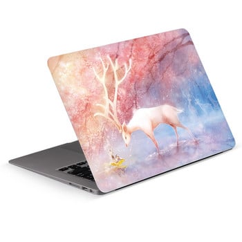 Акварелен модел стикер лаптоп skin art decal за MacBook/HP/Acer/Dell/ASUS/Lenovo всички лаптопи украсяват