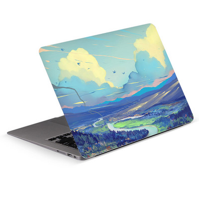 Akvareļa raksta uzlīmes klēpjdatora ādas mākslas uzlīme MacBook/HP/Acer/Dell/ASUS/Lenovo visu klēpjdatoru dekorēšanai