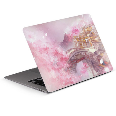 Akvareļa raksta uzlīmes klēpjdatora ādas mākslas uzlīme MacBook/HP/Acer/Dell/ASUS/Lenovo visu klēpjdatoru dekorēšanai