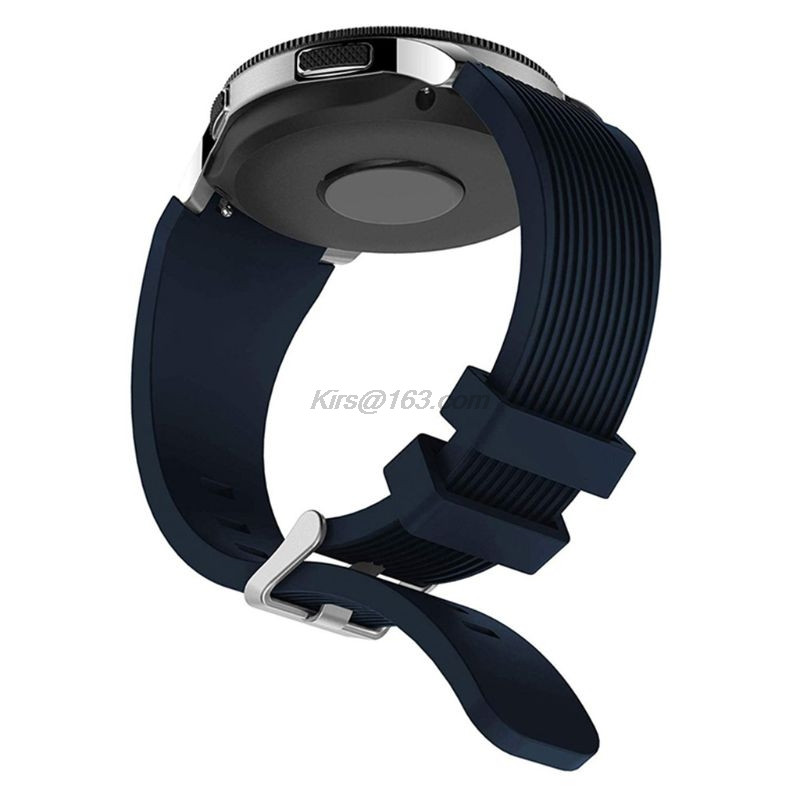 Silikoonist randmepael Samsung Galaxy kellale 46 mm SM-R800 nutikell Samsung Gear S3 Frontier silikoonist käevõru asendamine