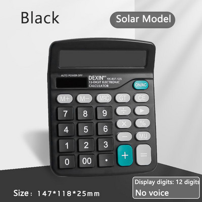 12-bitni glasovni model kalkulator financijski računovodstveni ured poseban višenamjenski kalkulator slatkog tipa studentski kalkulator